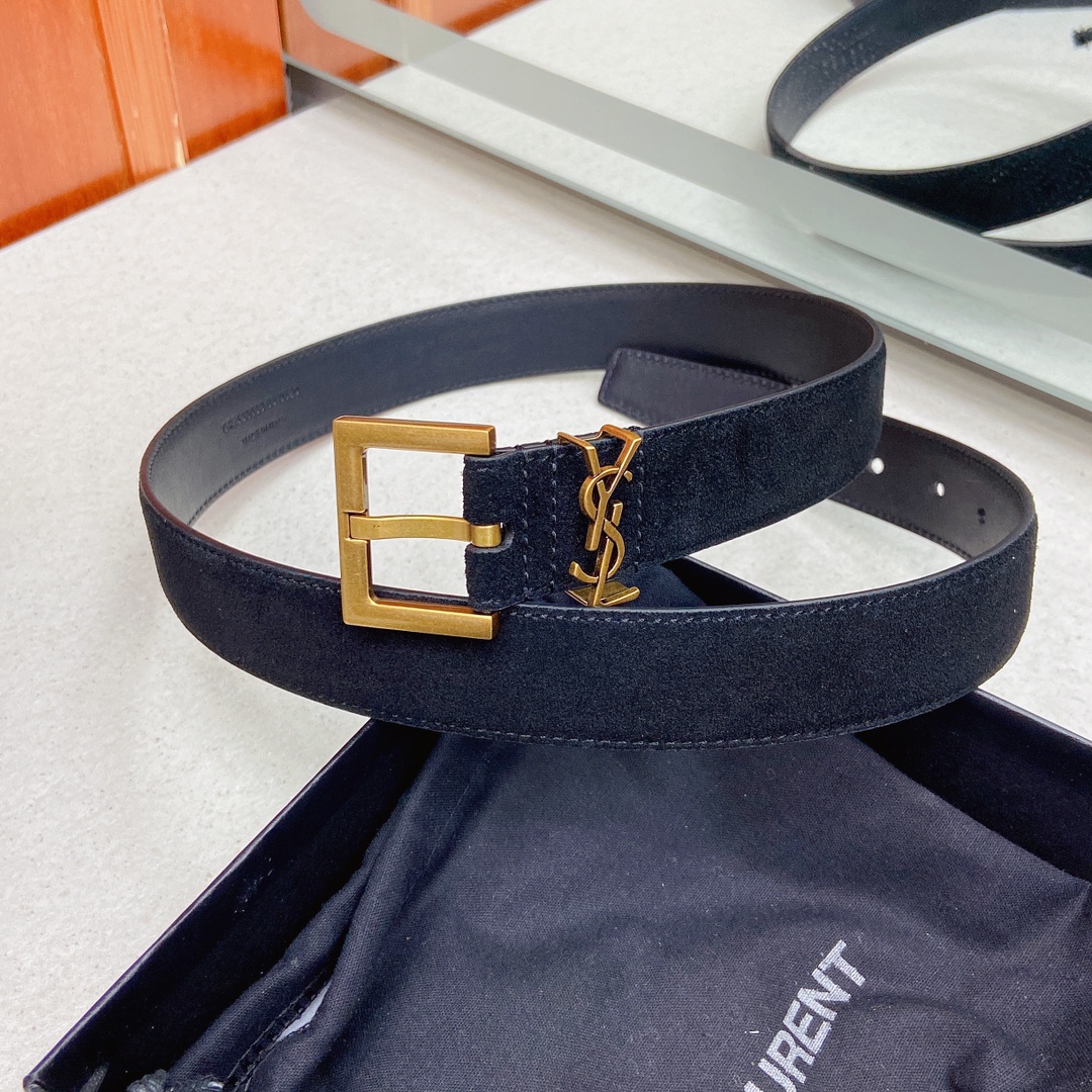 AAAA quality belt, 3.0cm wide, without box, YB60 296 297 298 299 300 301 - qinlai888