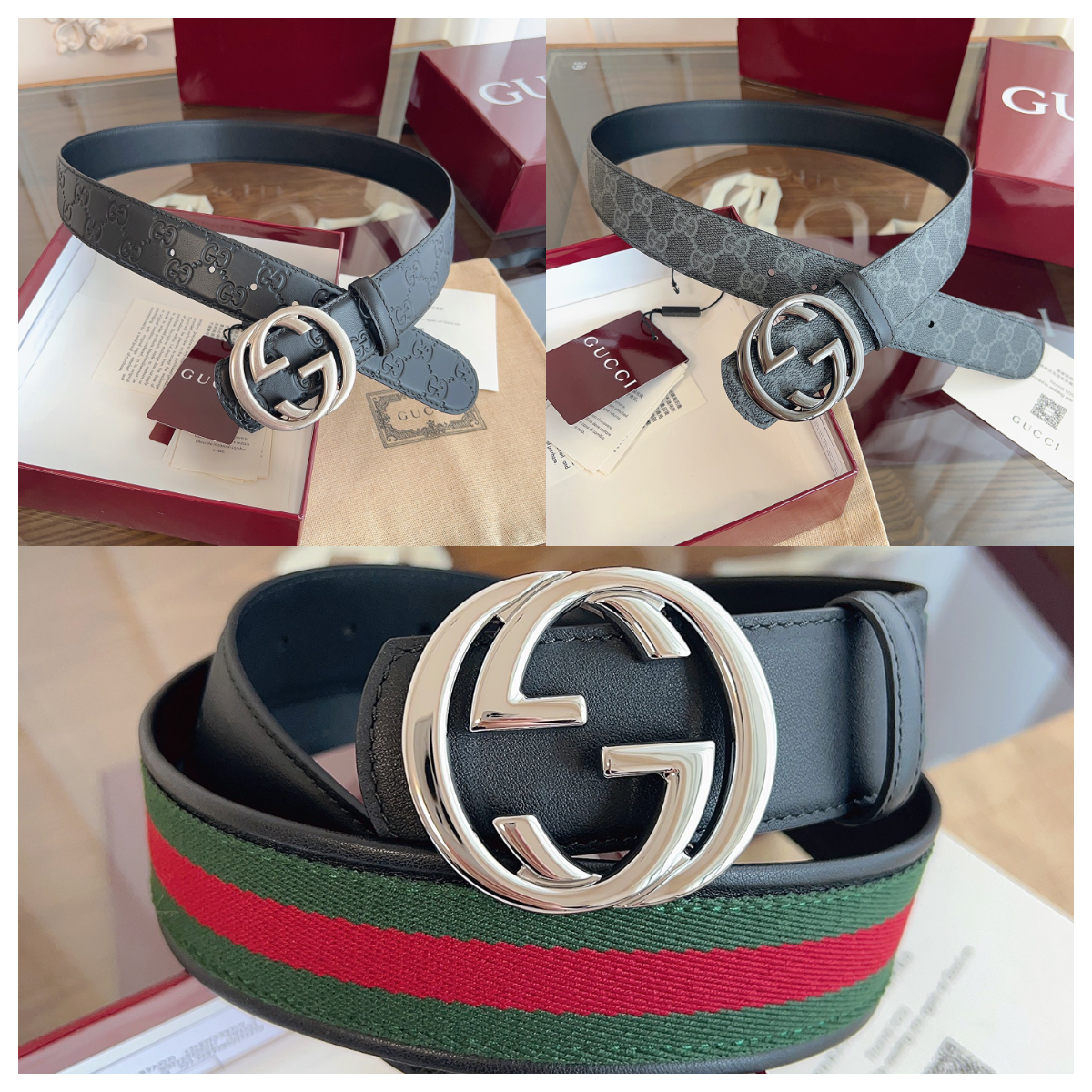 AAAA quality belt,4.0cm wide, without box, GB60 306 307 308 - qinlai888