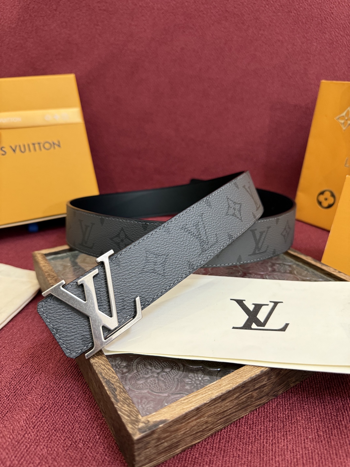 AAAA quality belt, 4.0cm wide, without box, LB60 287 288 - qinlai888