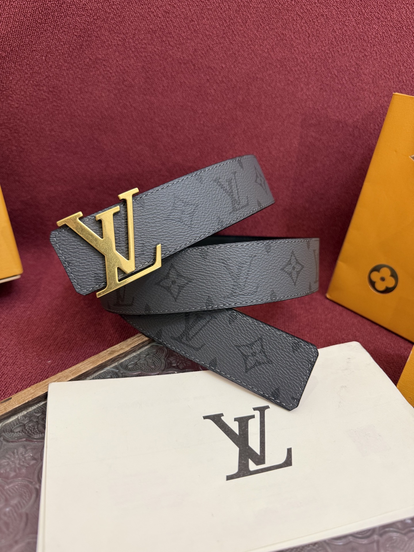 AAAA quality belt, 4.0cm wide, without box, LB60 287 288 - qinlai888