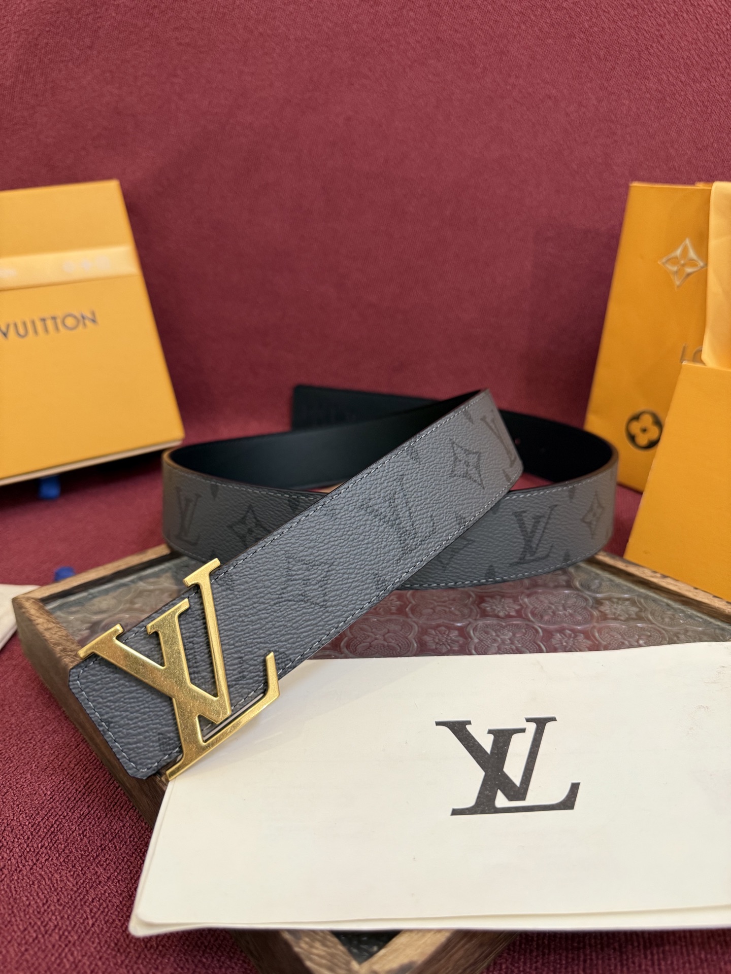 AAAA quality belt, 4.0cm wide, without box, LB60 287 288 - qinlai888