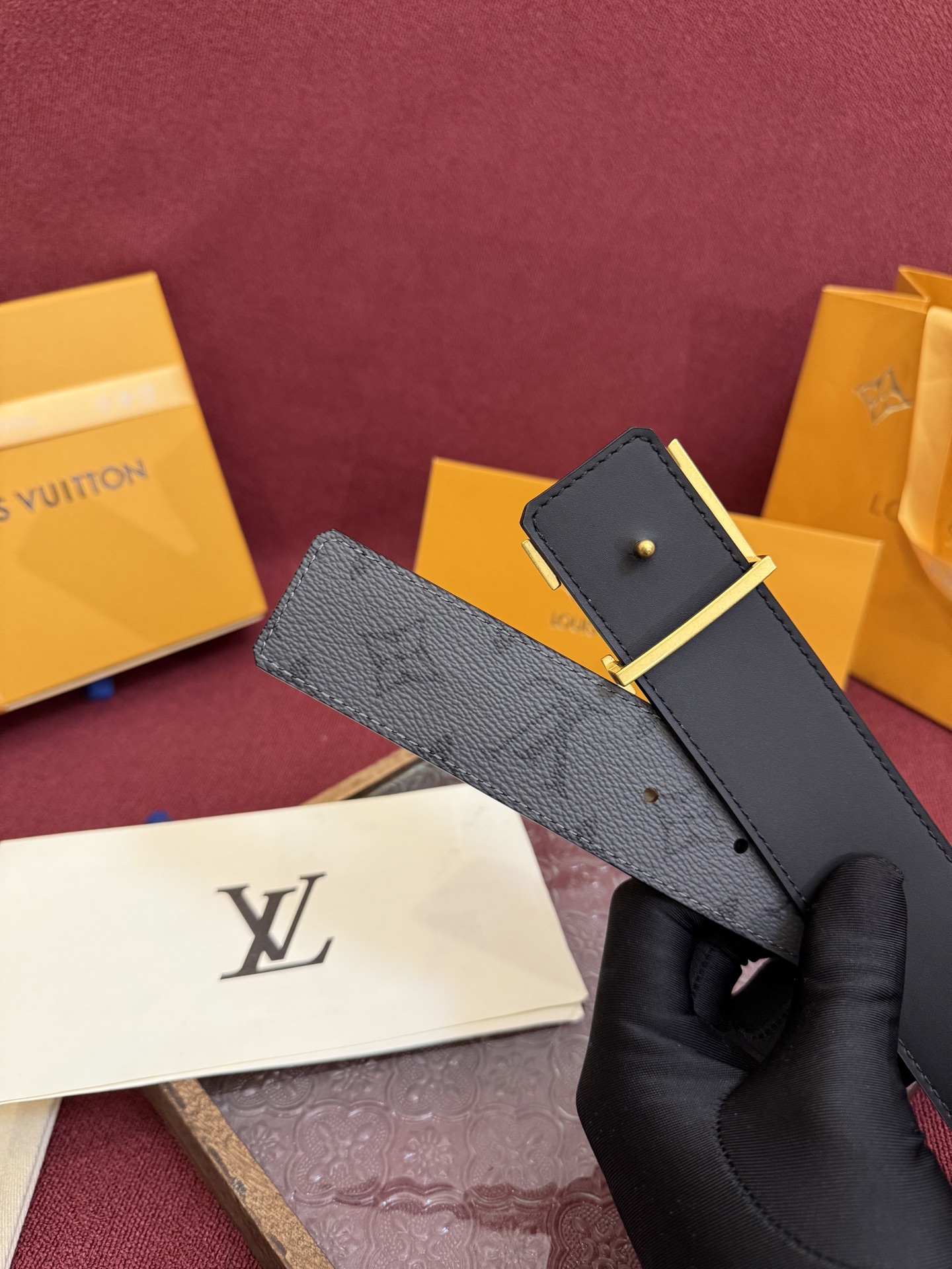 AAAA quality belt, 4.0cm wide, without box, LB60 287 288 - qinlai888