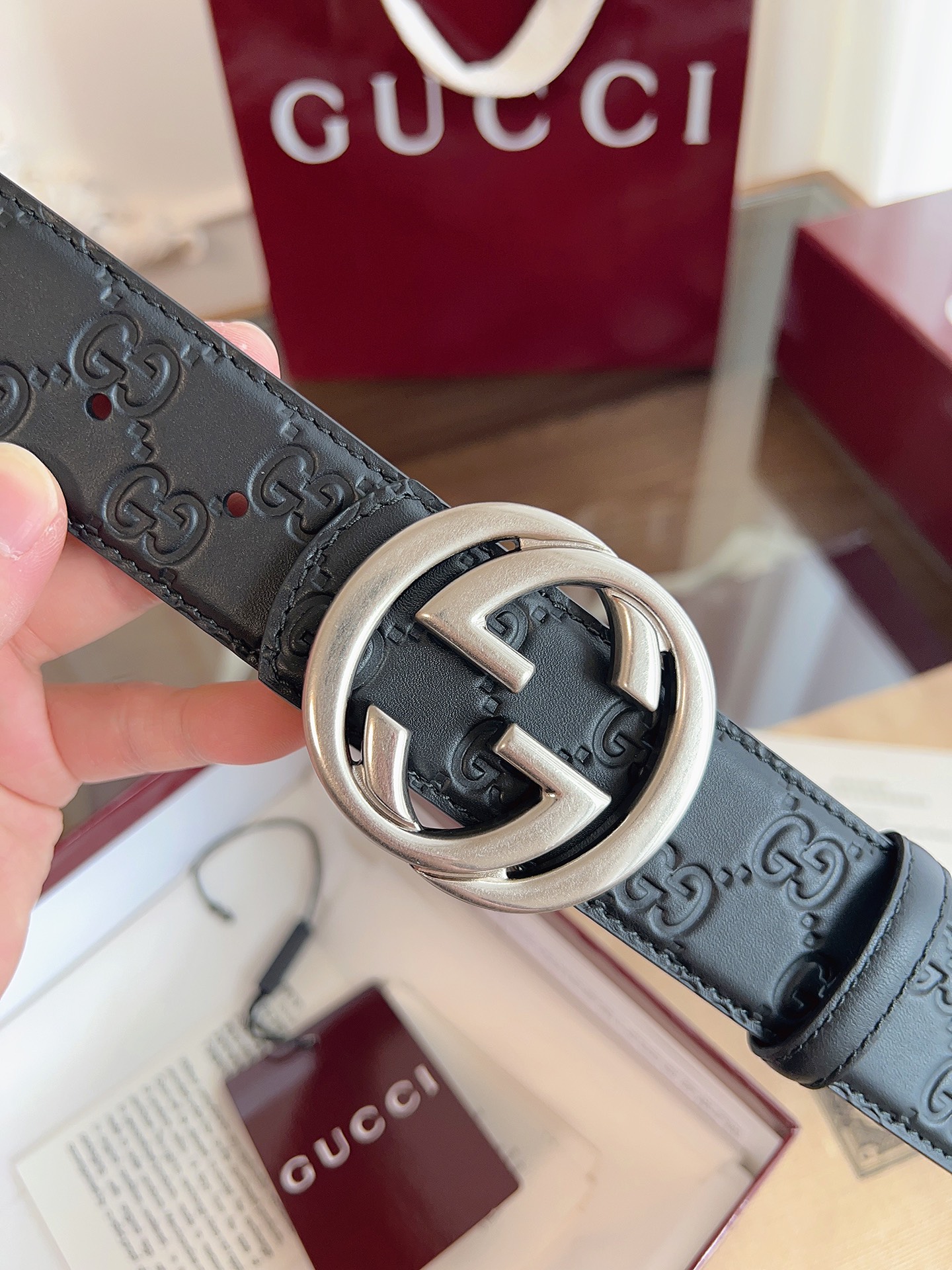 AAAA quality belt, 4.0cm wide, without box, GB60 365 - qinlai888