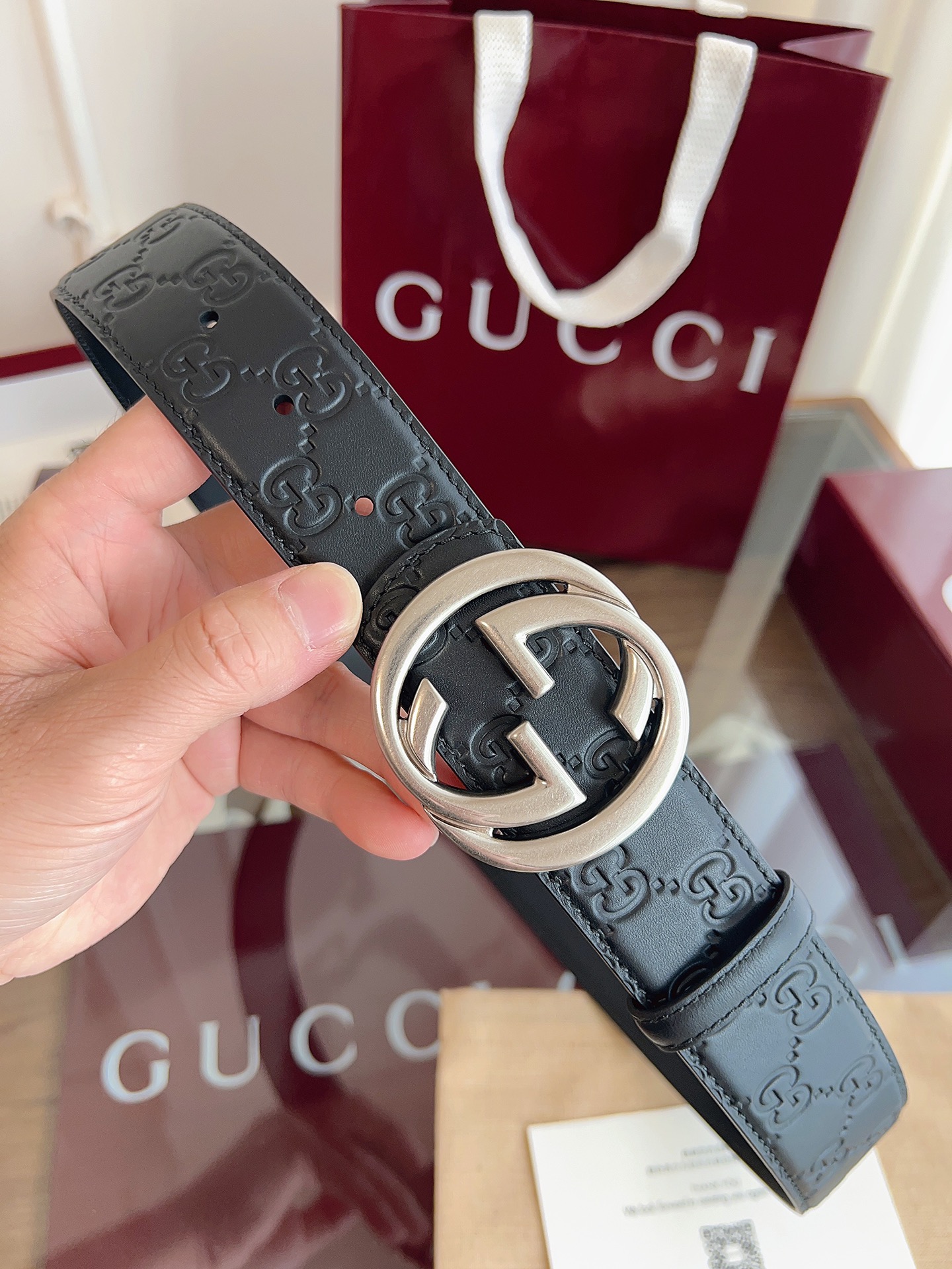 AAAA quality belt, 4.0cm wide, without box, GB60 365 - qinlai888