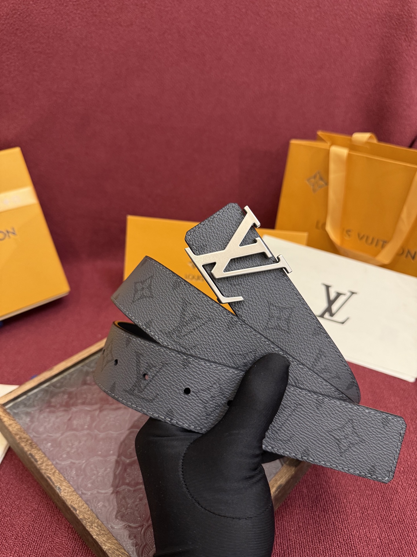 AAAA quality belt, 4.0cm wide, without box, LB60 287 288 - qinlai888