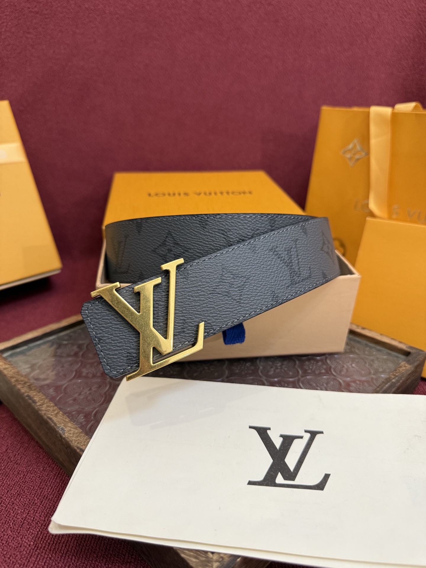 AAAA quality belt, 4.0cm wide, without box, LB60 287 288 - qinlai888