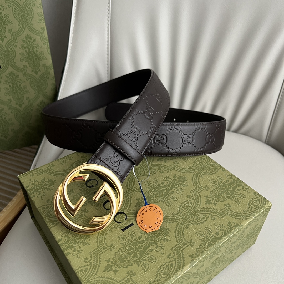 AAAA quality belt, 3.8cm wide, without box, GB60 294 295 - qinlai888