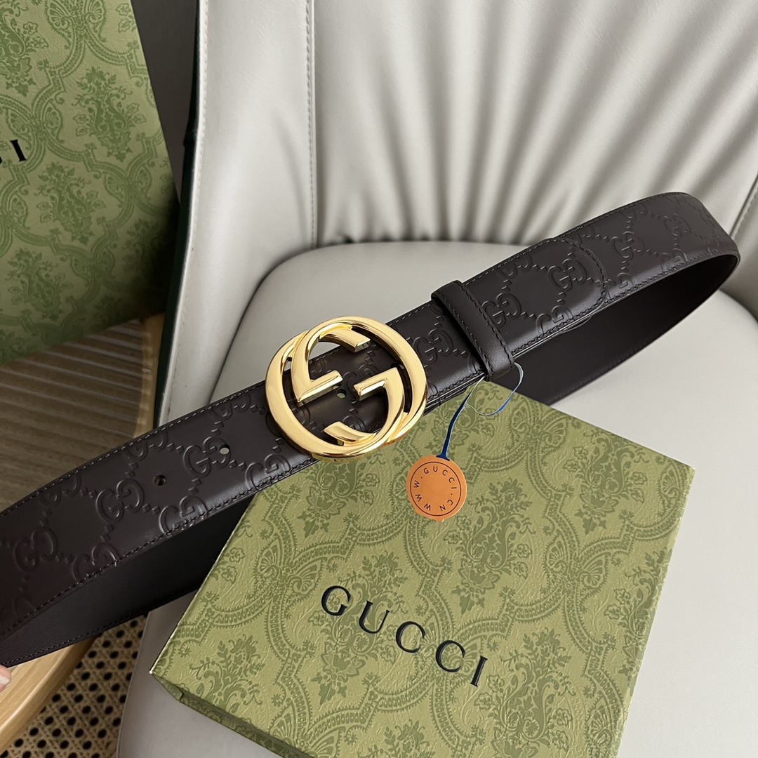 AAAA quality belt, 3.8cm wide, without box, GB60 294 295 - qinlai888