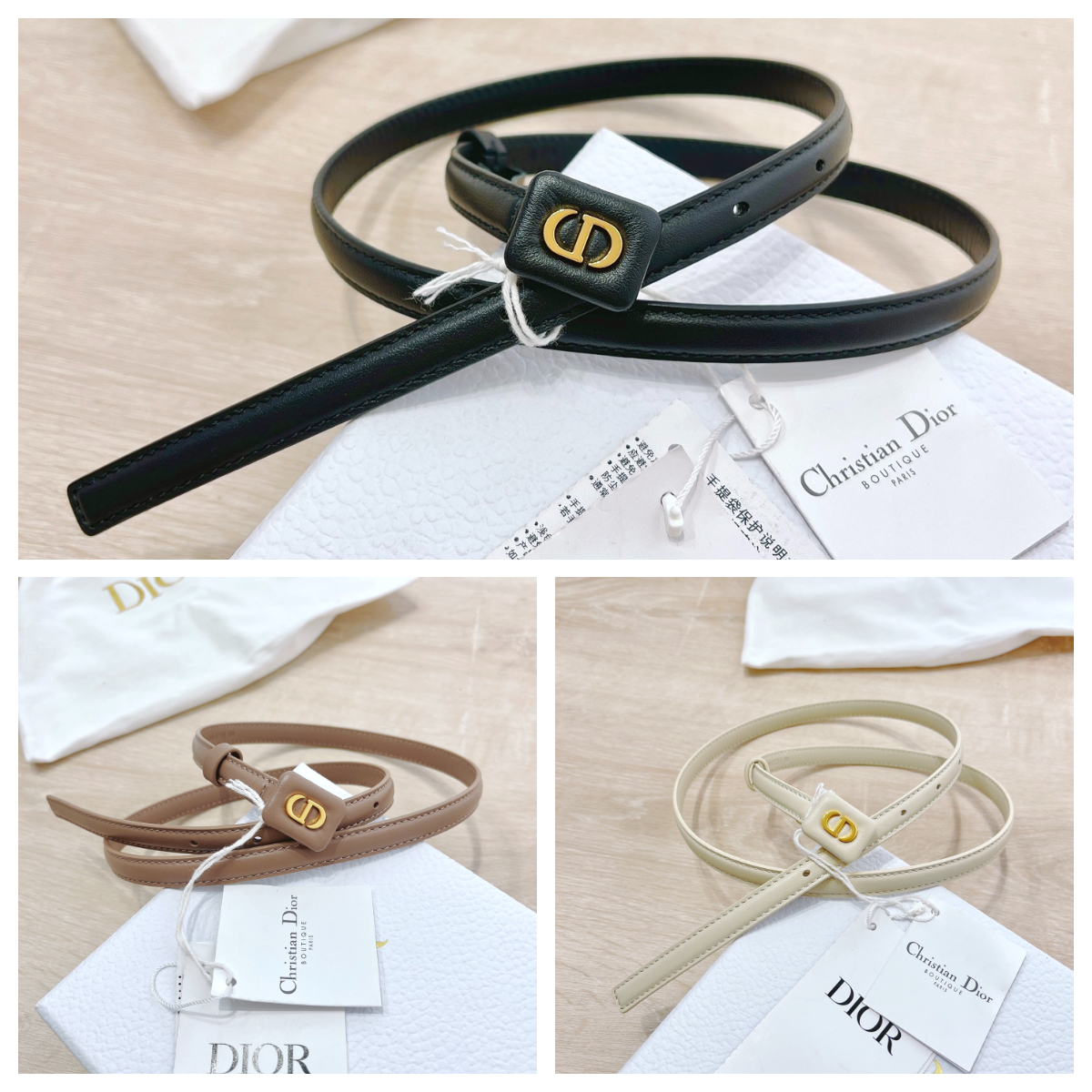 AAAA quality belt, 1.2cm wide, without box, DB58 333 334 335 - qinlai888