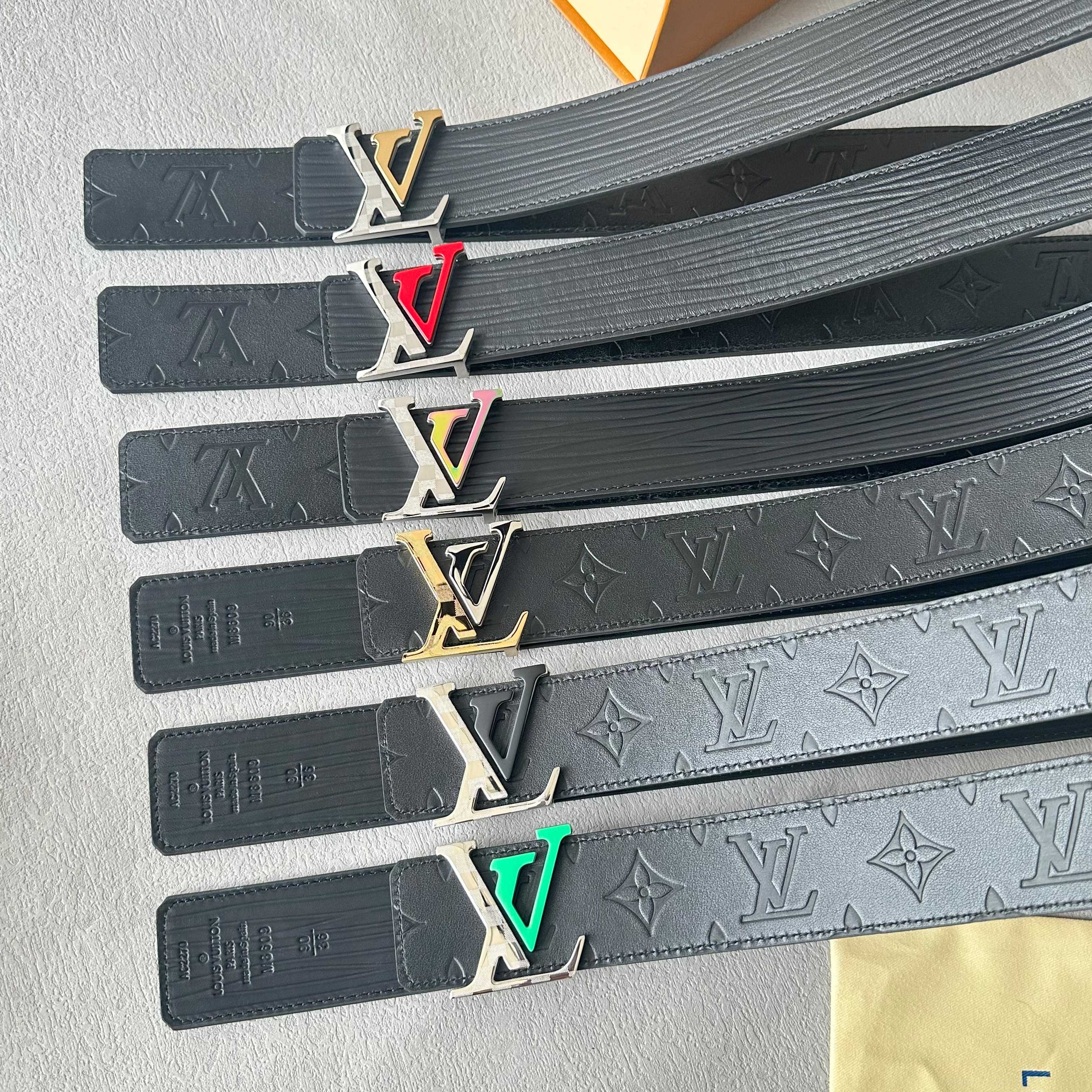 AAAA quality belt, 4.0cm wide, without box, LB60 342 343 344 345 346 347 - qinlai888