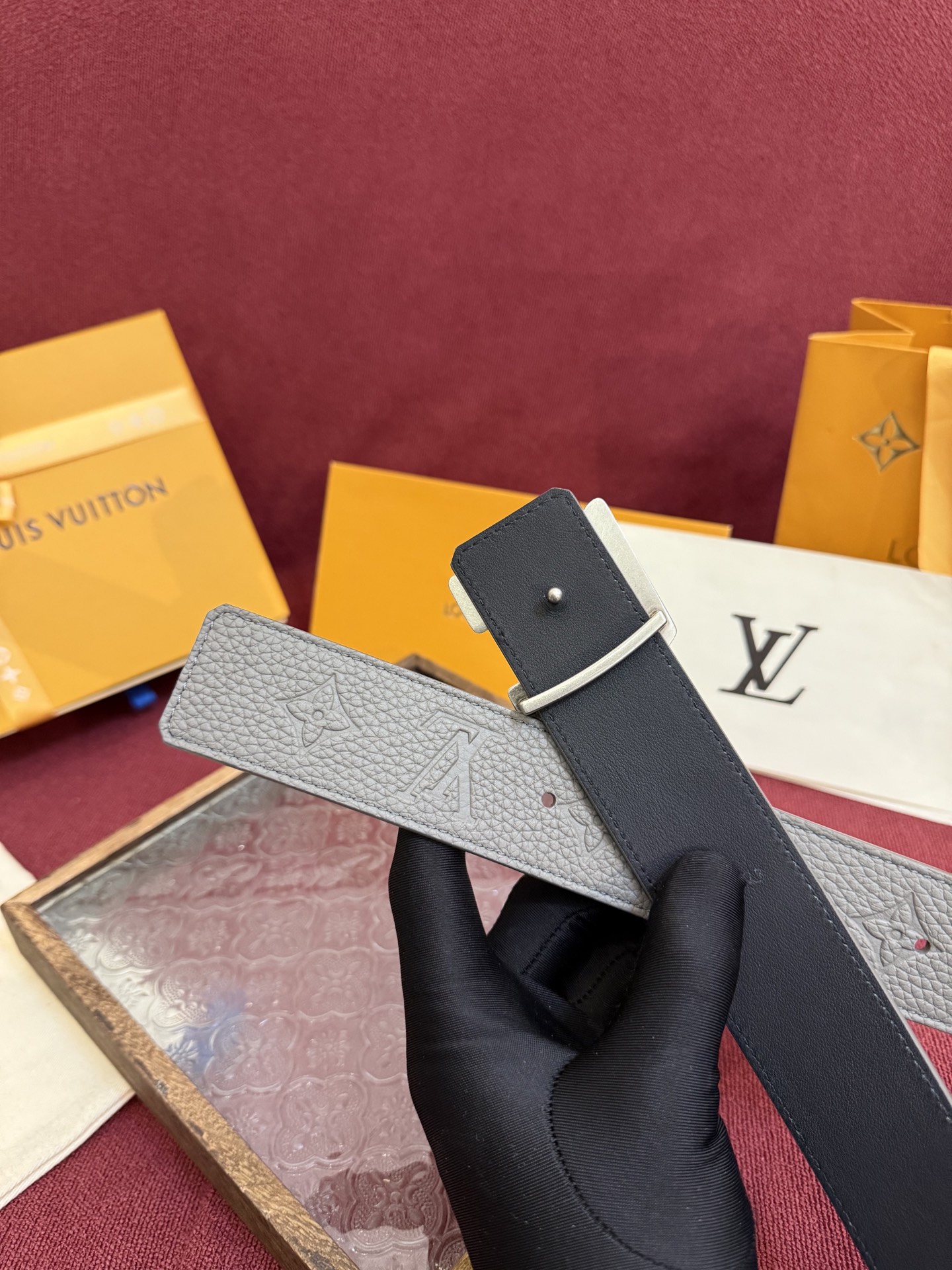 AAAA quality belt, 4.0cm wide, without box, LB60 380 381 382 - qinlai888