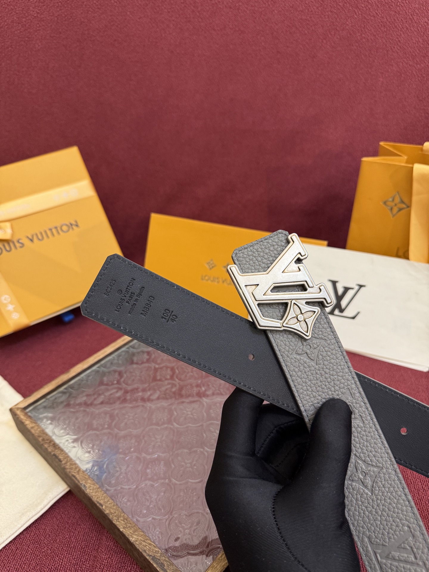 AAAA quality belt, 4.0cm wide, without box, LB60 380 381 382 - qinlai888