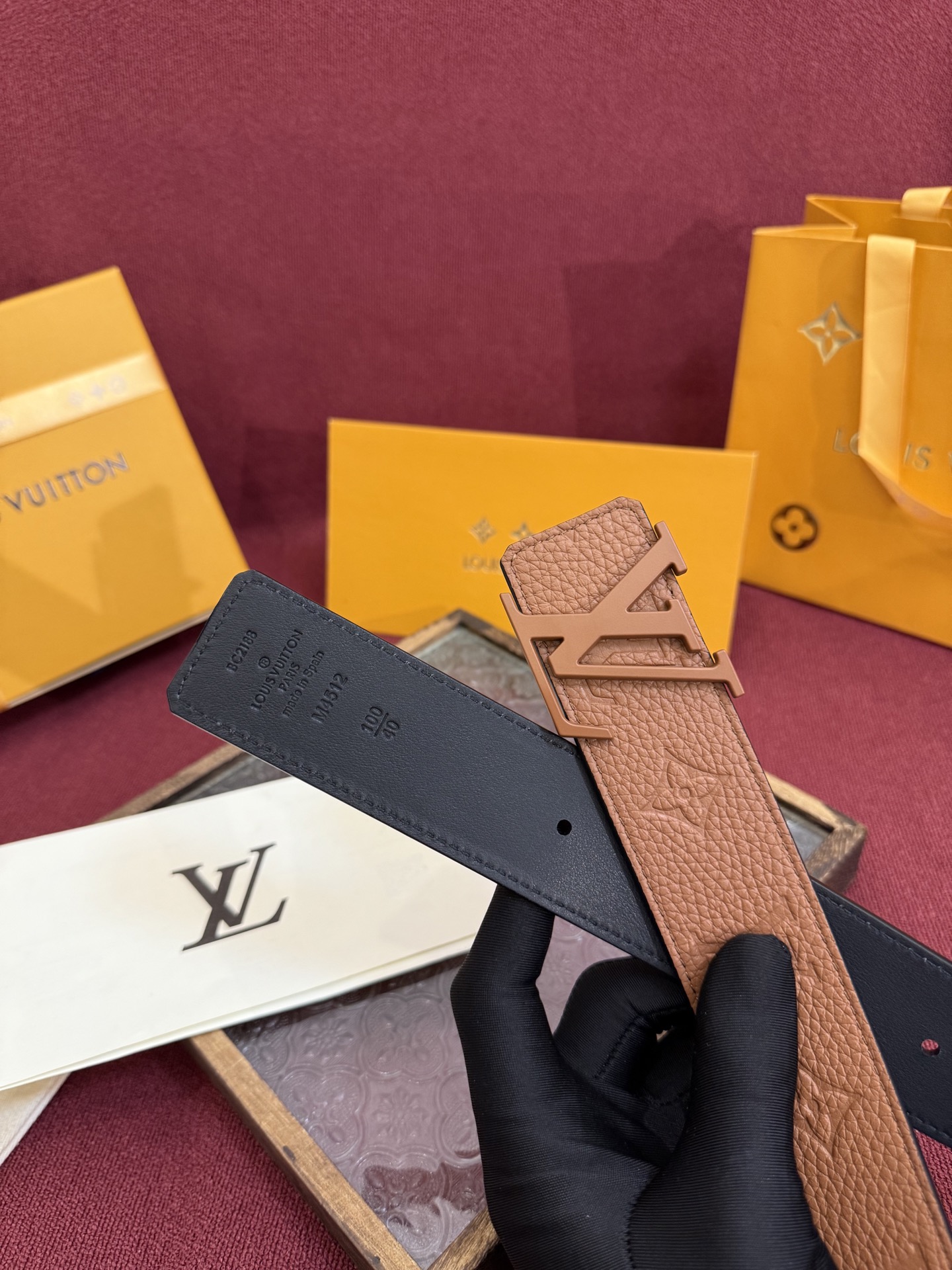 AAAA quality belt, 4.0cm wide, without box, LB60 348 349 350 351 - qinlai888