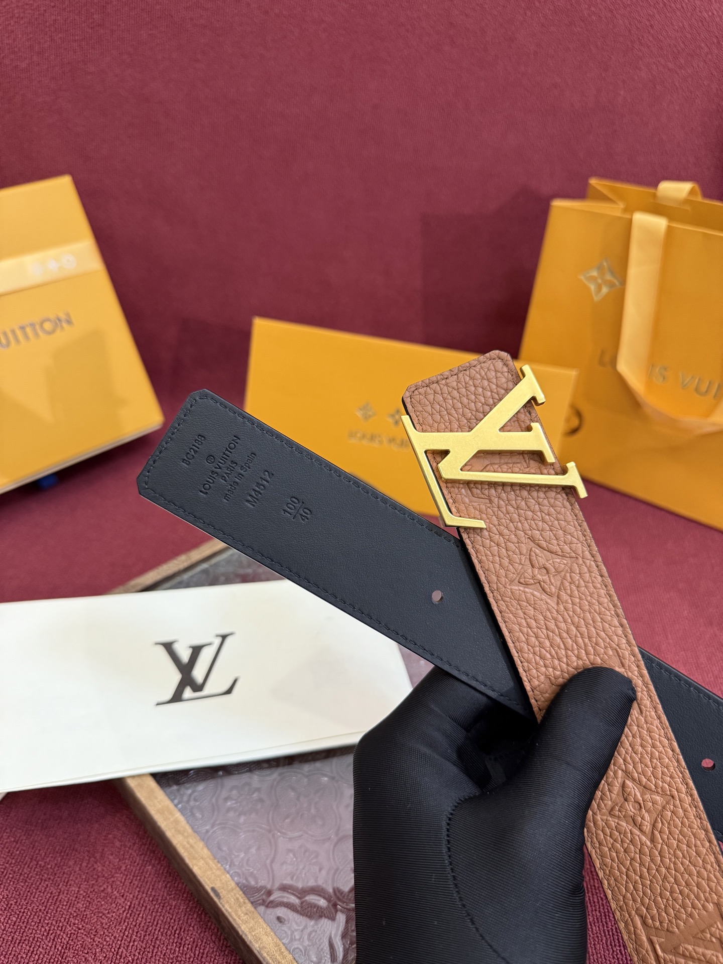 AAAA quality belt, 4.0cm wide, without box, LB60 348 349 350 351 - qinlai888