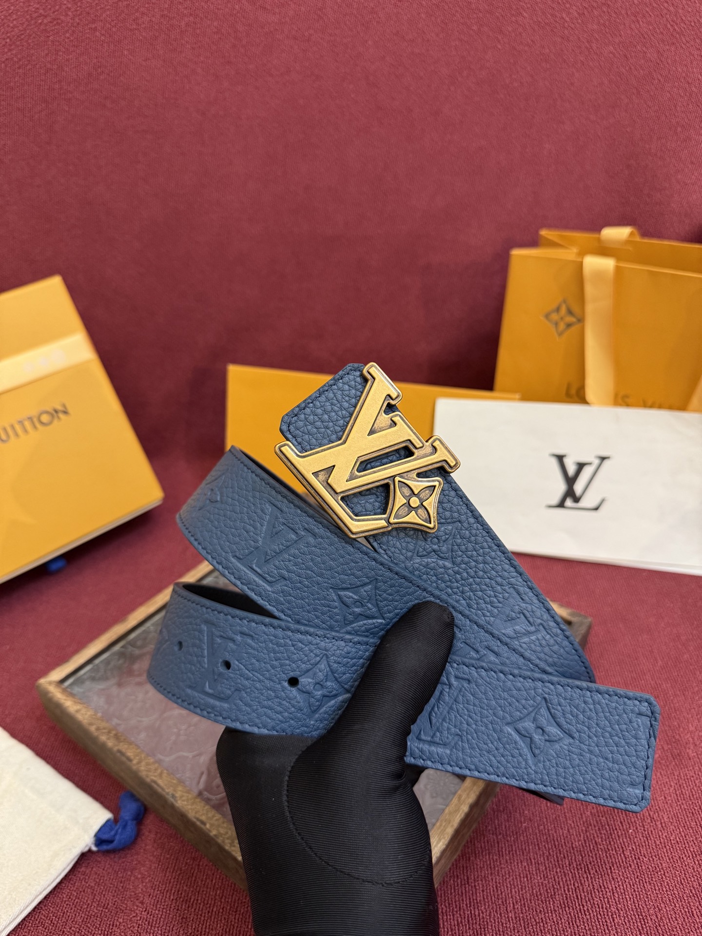 AAAA quality belt, 4.0cm wide, without box, LB60 380 381 382 - qinlai888