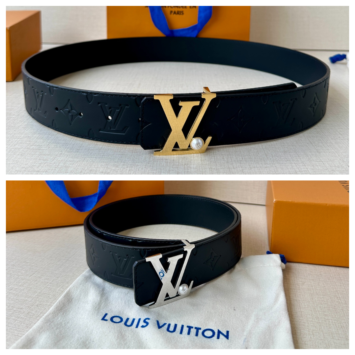 AAAA quality belt, 4.0cm wide, without box, LB60 393 394 - qinlai888