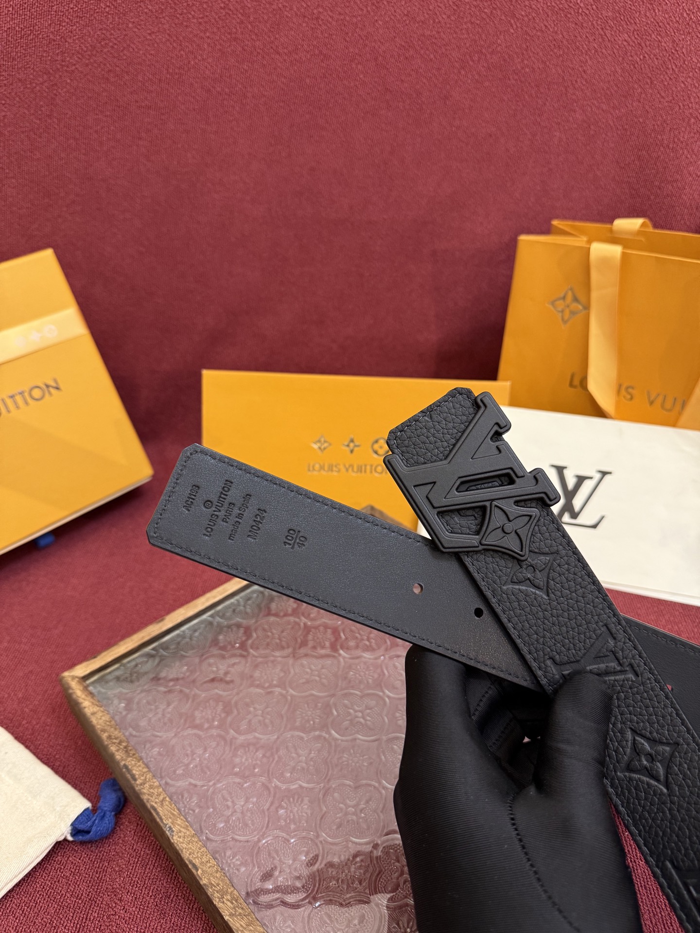 AAAA quality belt, 4.0cm wide, without box, LB60 380 381 382 - qinlai888