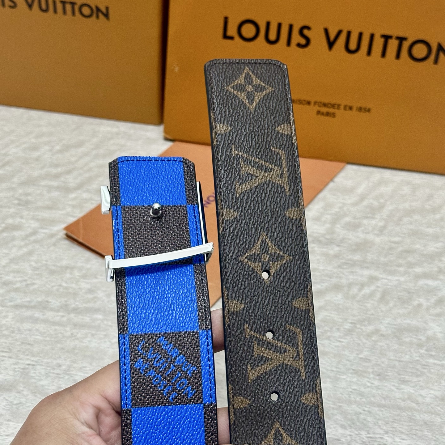 AAAA quality belt, 4.0cm wide, without box, LB60 375 376 377 378 379 - qinlai888