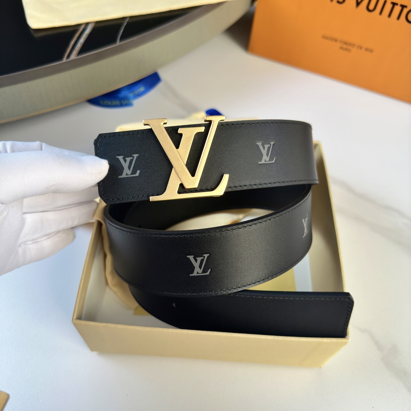 AAAA quality belt, 4.0cm wide, without box, LB60 361 362 363 364 - qinlai888