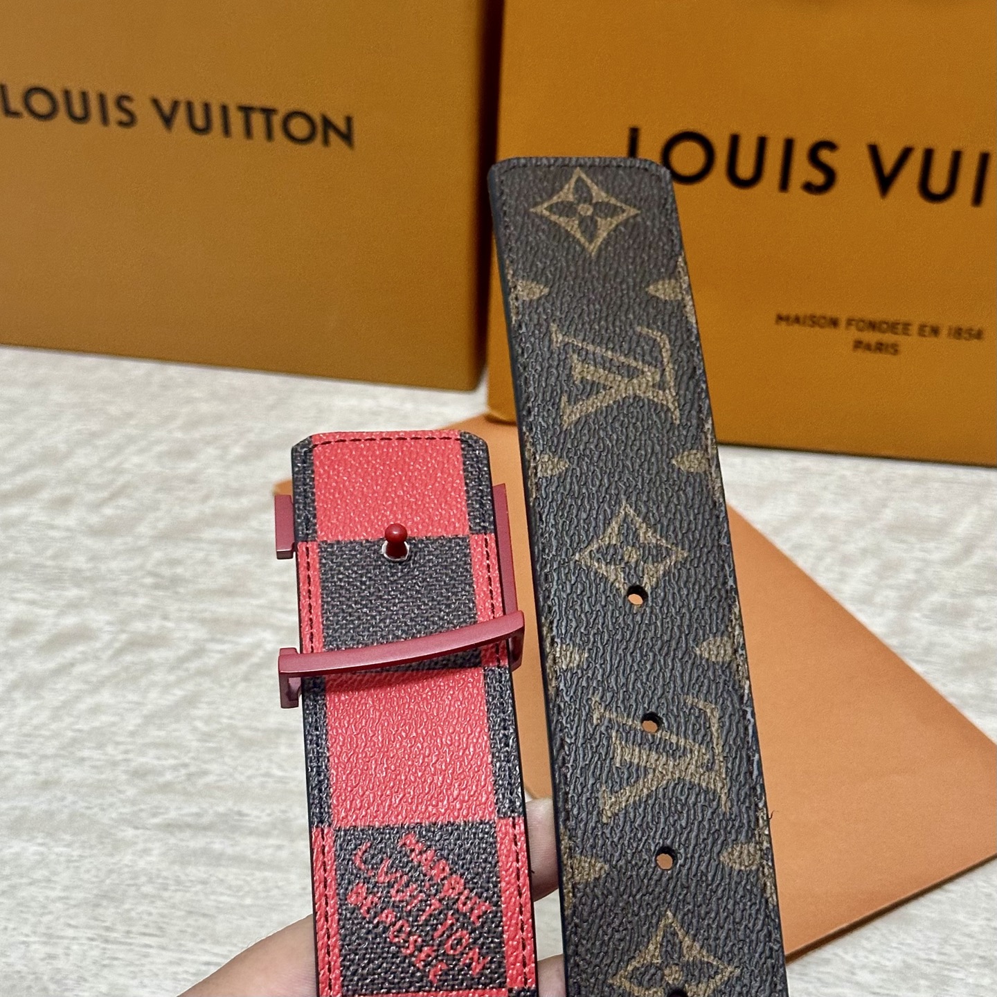 AAAA quality belt, 4.0cm wide, without box, LB60 375 376 377 378 379 - qinlai888