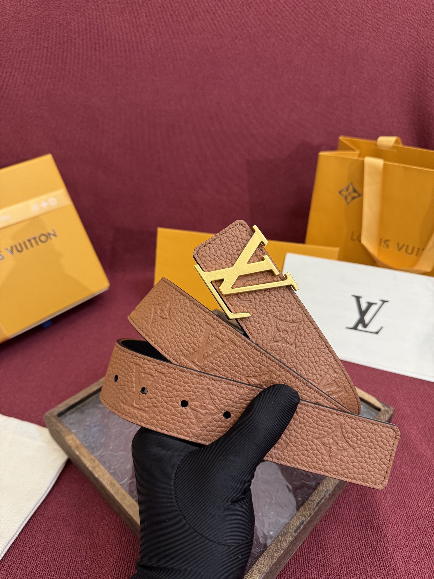 AAAA quality belt, 4.0cm wide, without box, LB60 348 349 350 351 - qinlai888