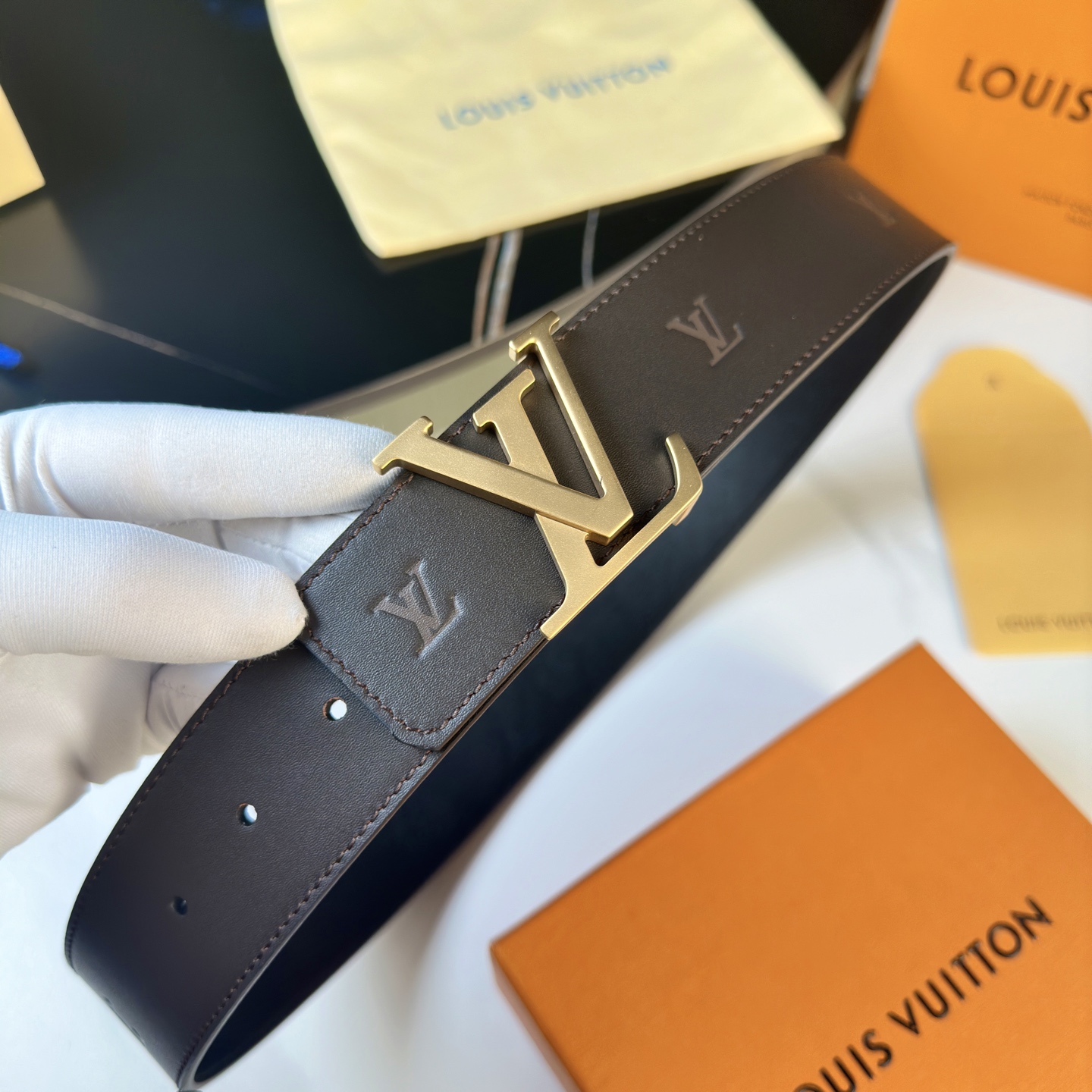 AAAA quality belt, 4.0cm wide, without box, LB60 361 362 363 364 - qinlai888