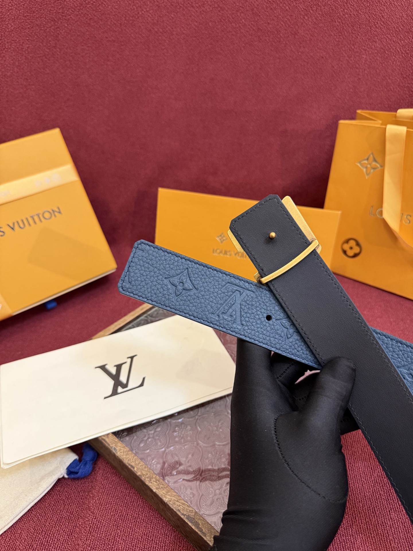 AAAA quality belt, 4.0cm wide, without box, LB60 380 381 382 - qinlai888