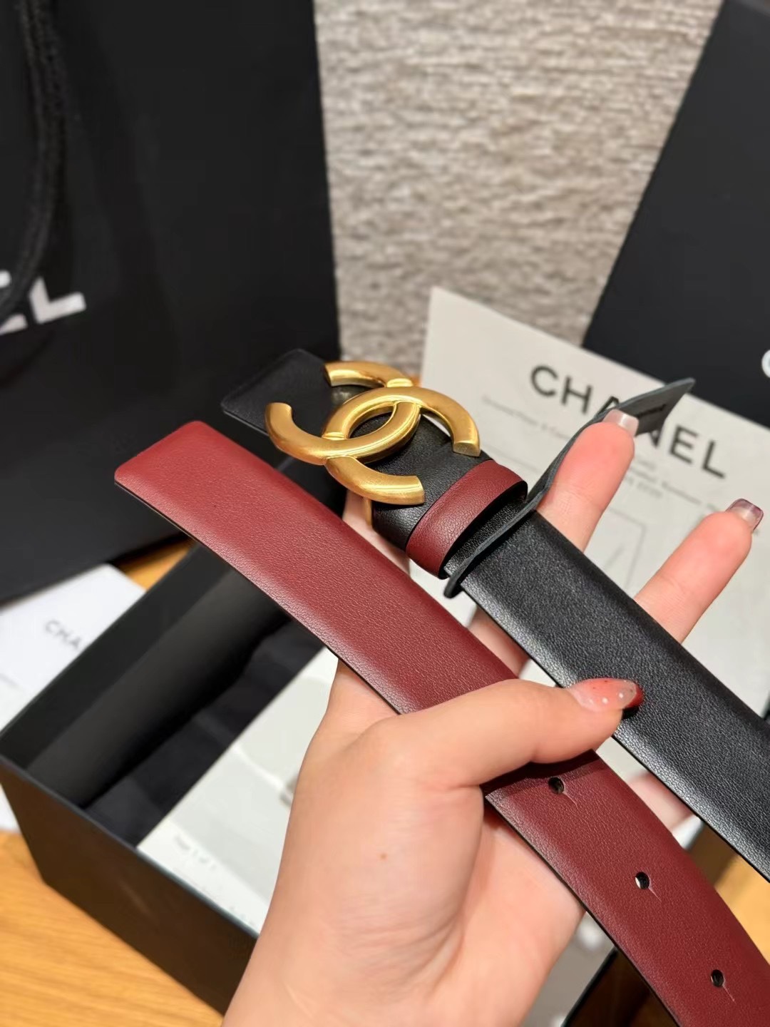 AAAA quality belt, 3.0cm wide, without box, CB59 413 414 415 416 417 - qinlai888