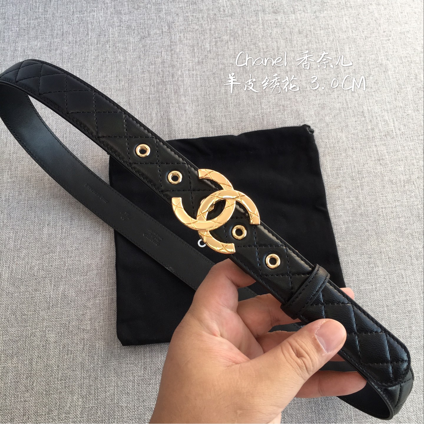 AAAA quality belt, 3.0cm wide, without box, CB60 421 422 423 424 425 - qinlai888