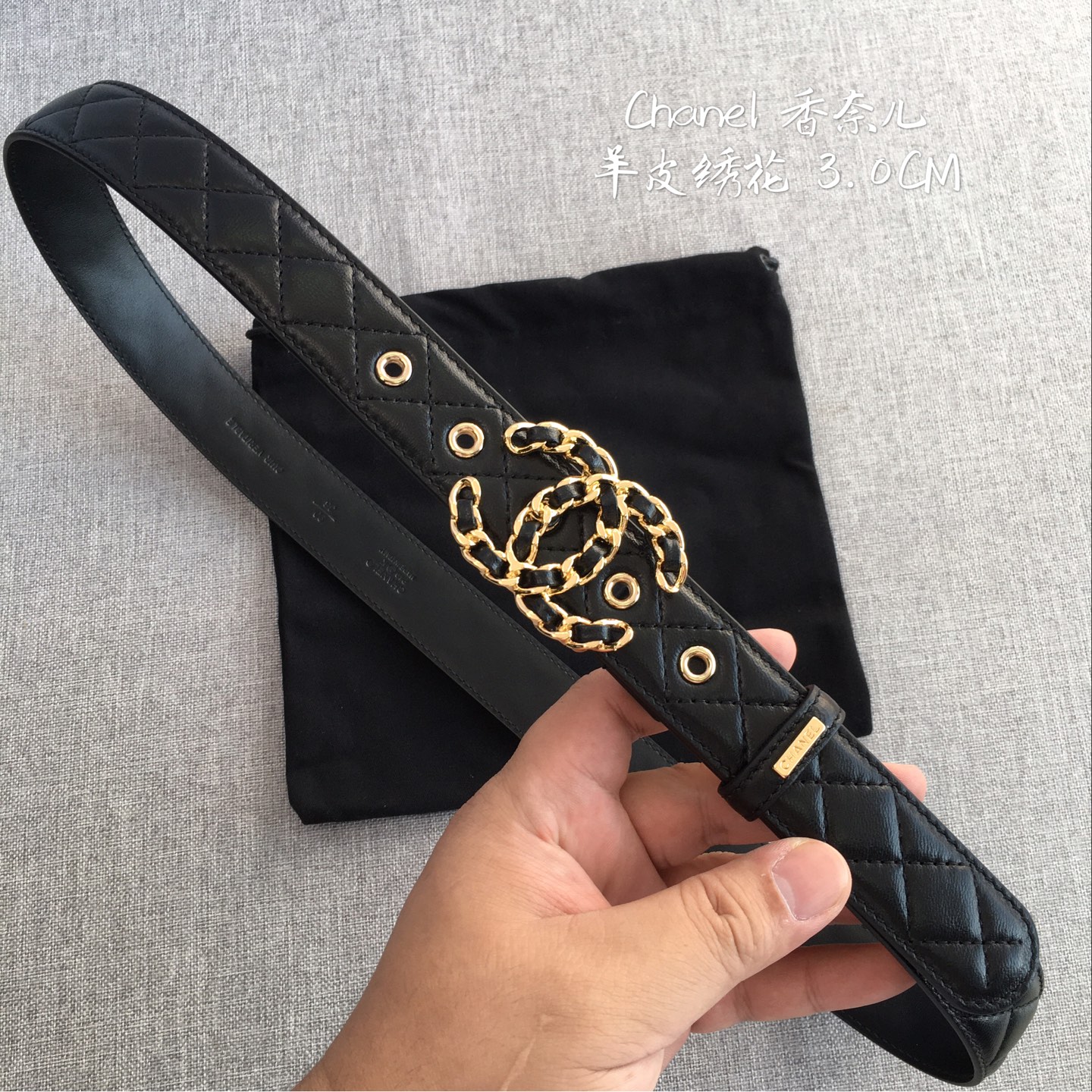 AAAA quality belt, 3.0cm wide, without box, CB60 421 422 423 424 425 - qinlai888