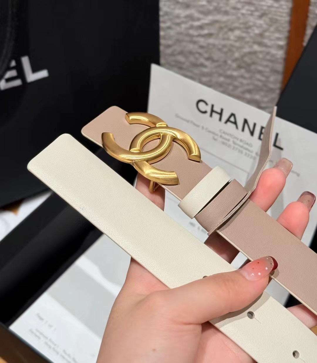 AAAA quality belt, 3.0cm wide, without box, CB59 413 414 415 416 417 - qinlai888