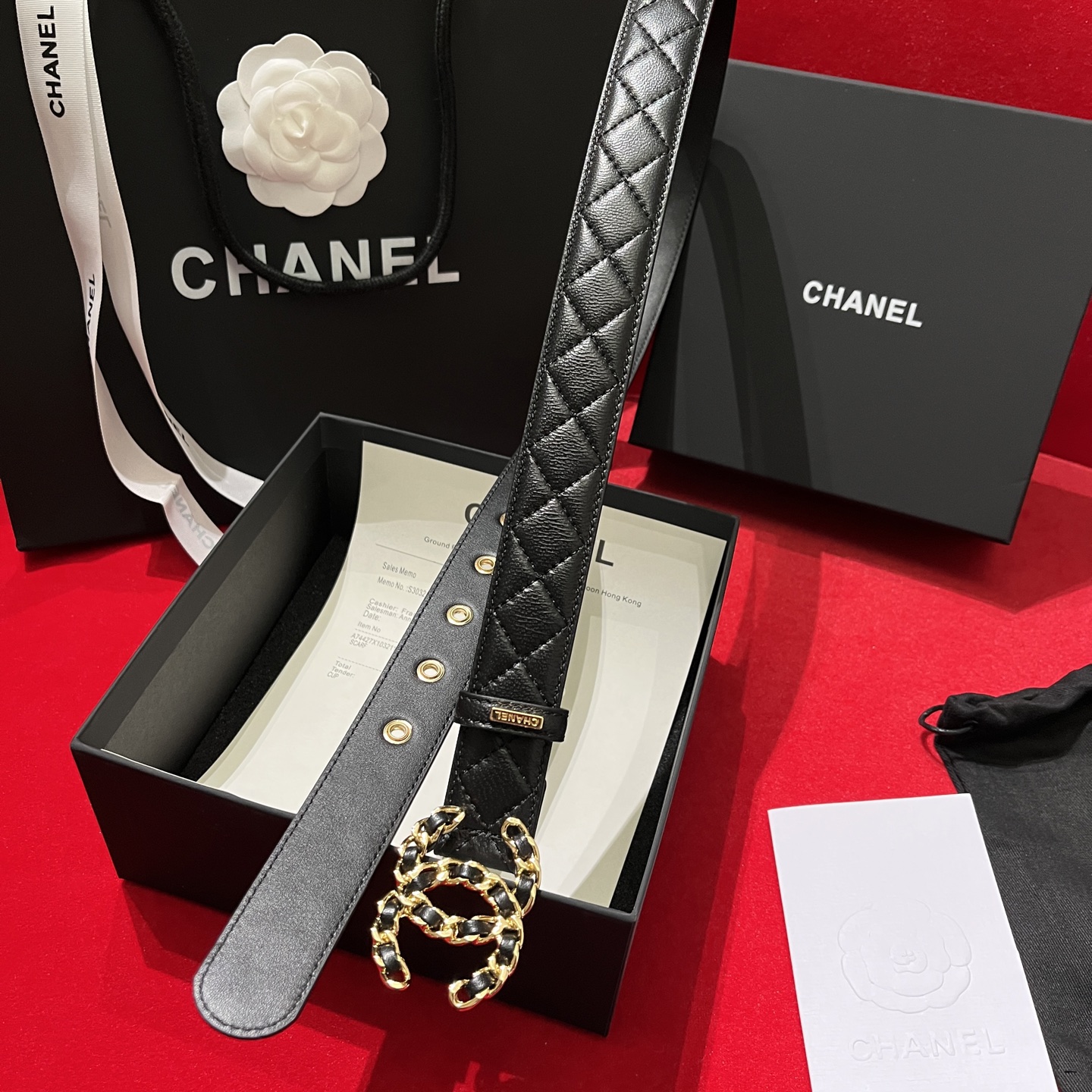 AAAA quality belt, 3.0cm wide, without box, CB59 420 412 - qinlai888