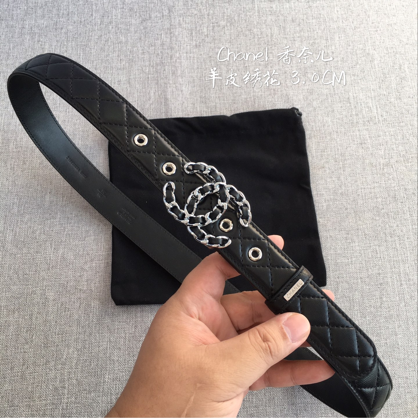 AAAA quality belt, 3.0cm wide, without box, CB60 421 422 423 424 425 - qinlai888