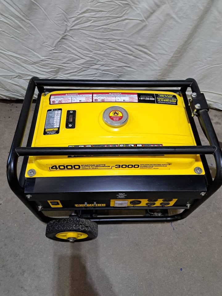 Champion 4000 3000 Watt Generator