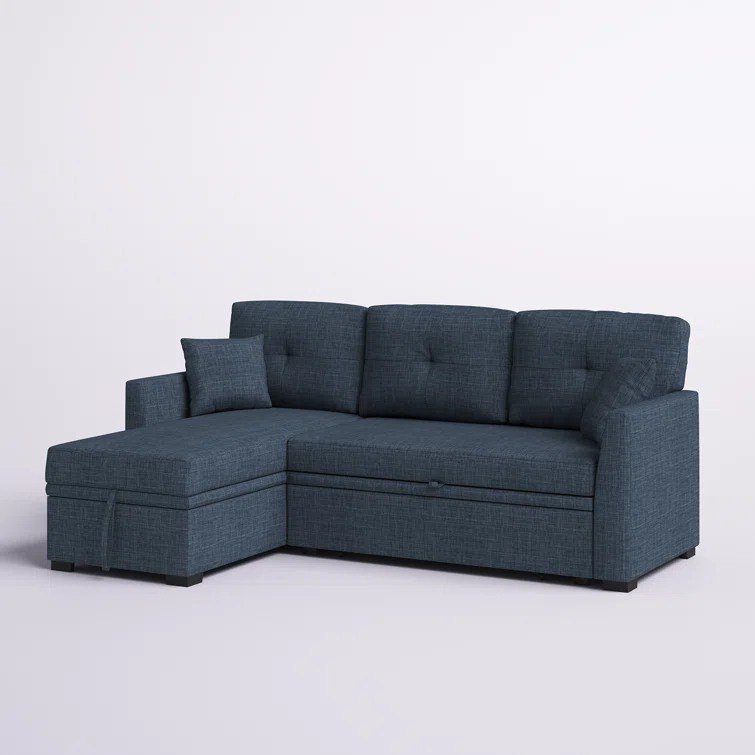 Barrientez 85'' upholstered sofa bed