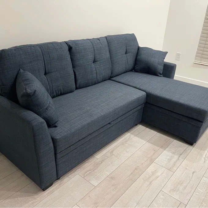 Barrientez 85'' upholstered sofa bed