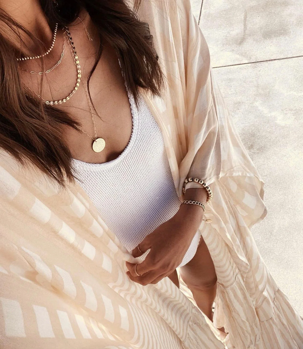 Eclipse Chain Necklace - Gold