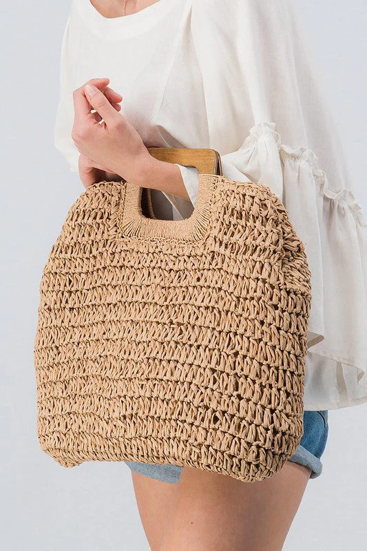 Fauna Handmade Rattan Tote