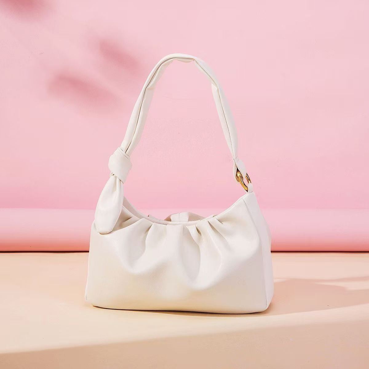 Cloud Pack 2025 Women's New Style French-style Underarm Bag Shoulder Bag High-end, Lightweight, Soft Leather Multi-purpose Crossbody Bag