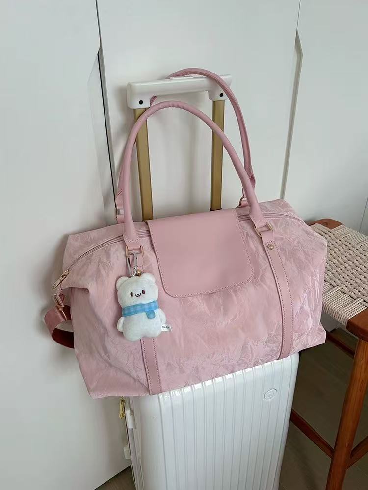 Large-capacity short-distance hand-held travel bag for women, 2025 new model, business trip lightweight luggage bag, fitness bag, storage bag