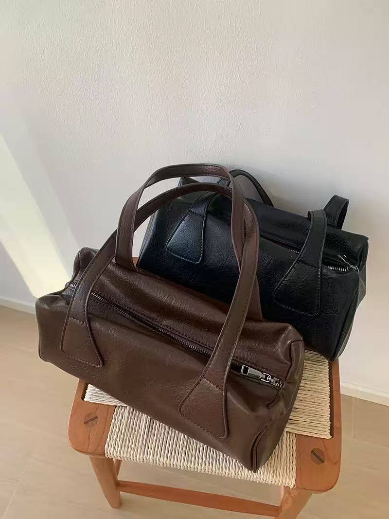 Women's bag - 2025 Autumn/Winter Korean-style retro underarm bag for classic casual commuting and shoulder carrying.