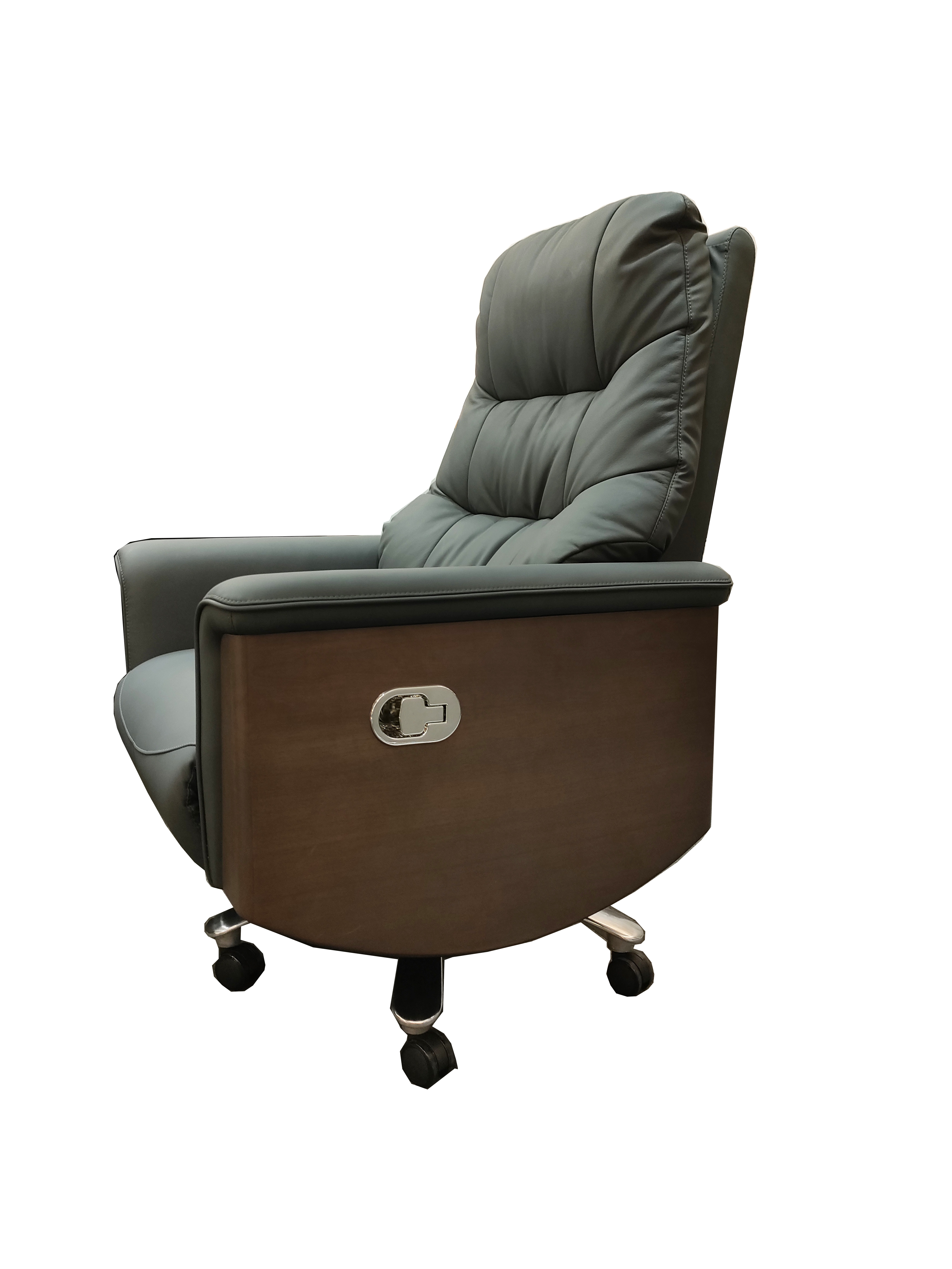 Chair/Dark grey leather