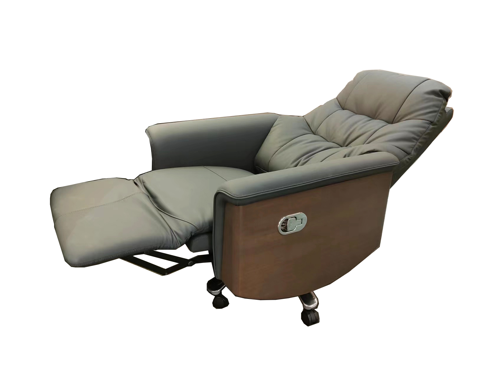 Chair/Dark grey leather