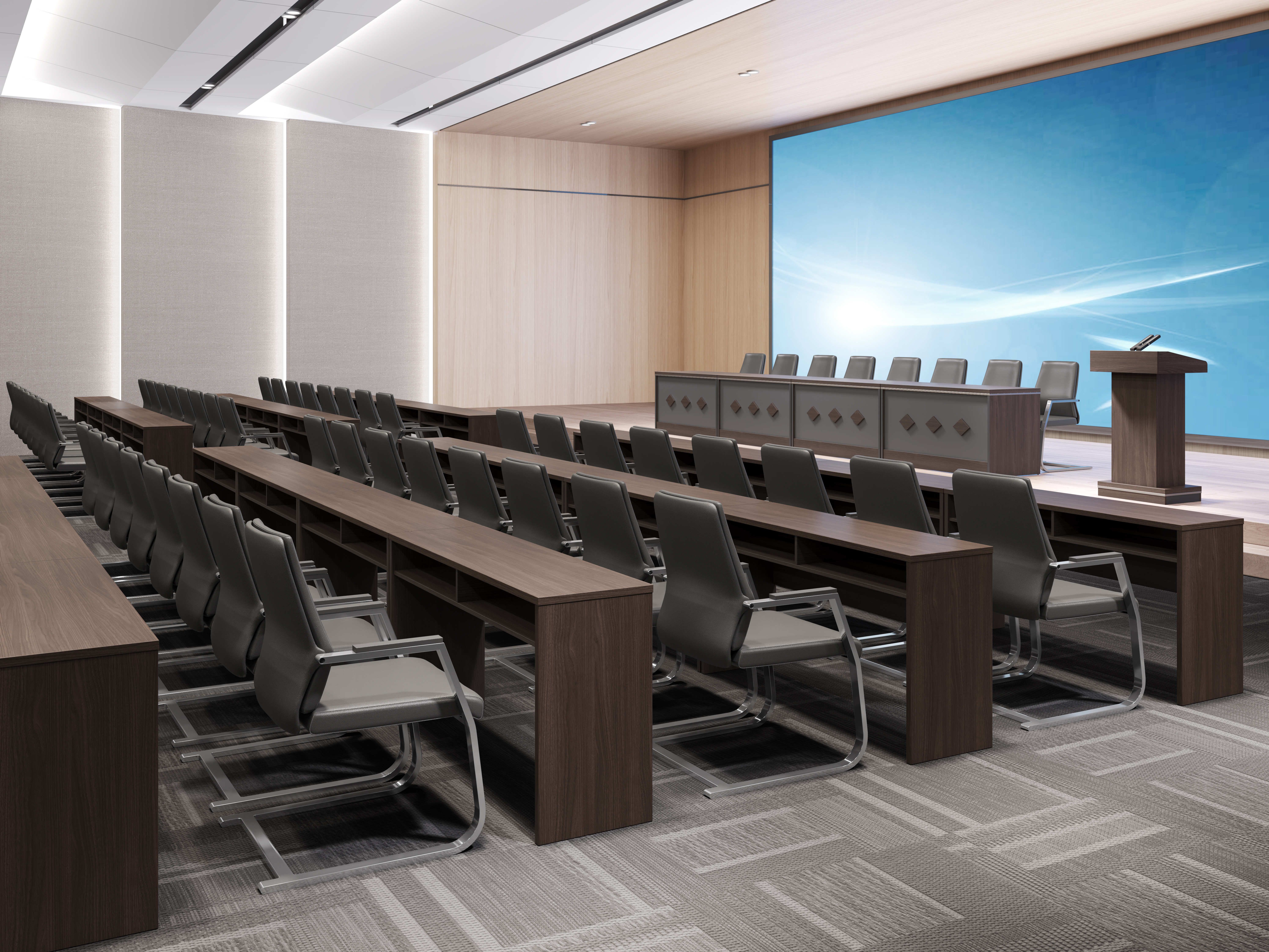 Podium Table /  Chairman's Table /  Long Meeting Table