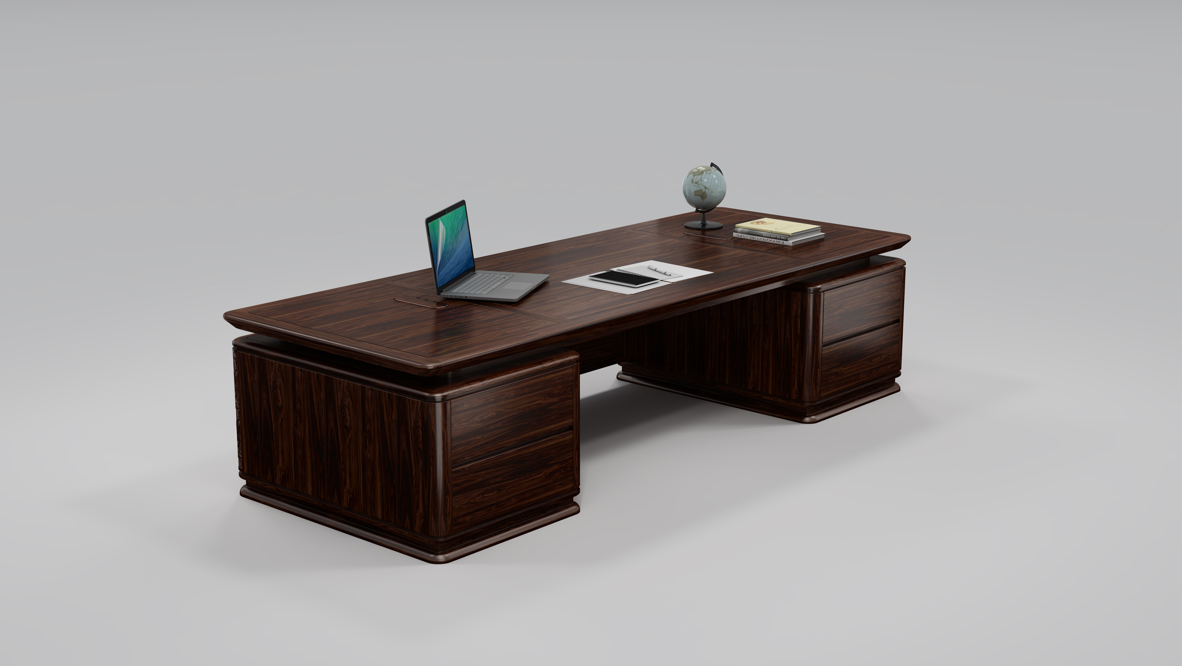 Light luxury boss desk/ Office desk / New Chinese style desk- Tang