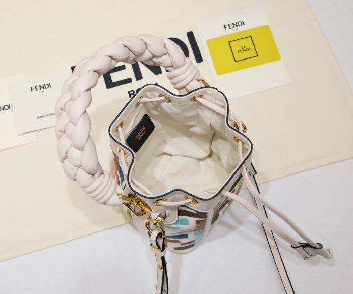 FENDI mini bucket bag 0189 Rainbow