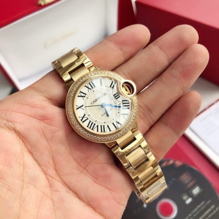Cartier Big gold balloons couple size Watch W 233mm/M 42mm