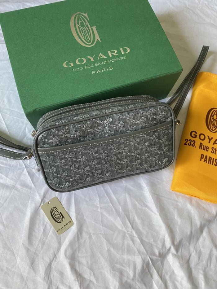 Goyard mini Camera bag Grey size:23*8*14cm