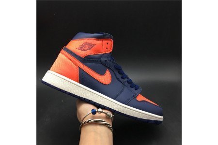 Jordan 1 Retro High Blue Void Turf Orange