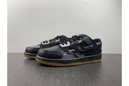 Nike Dunk Low Scrap Black Gum
